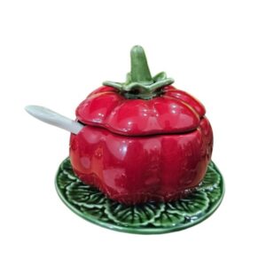 Recipiente en Forma de Tomate