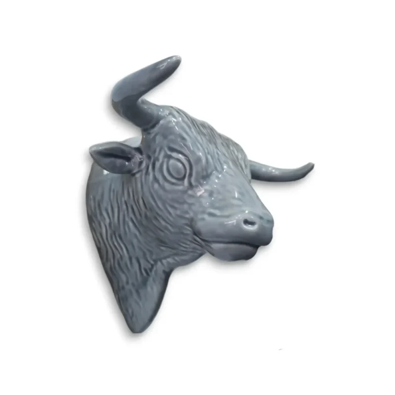 Cabeza Toro Gris T1